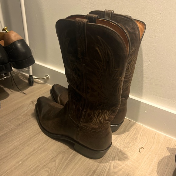 Men’s Brown Lucchese Cowboy boots